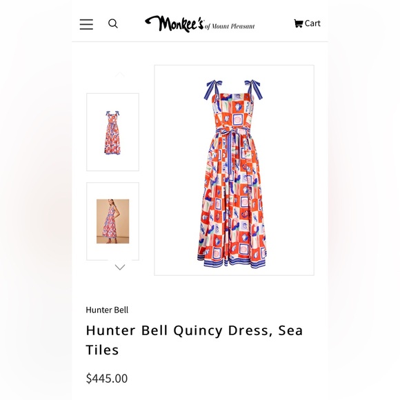 NWT Hunter Bell Quincy Dress size 6 - Picture 4 of 6